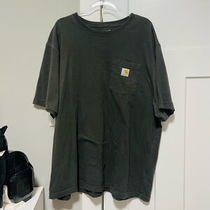 Carhartt Men's Loose Fit Pocket T-Shirt - Dark Gray